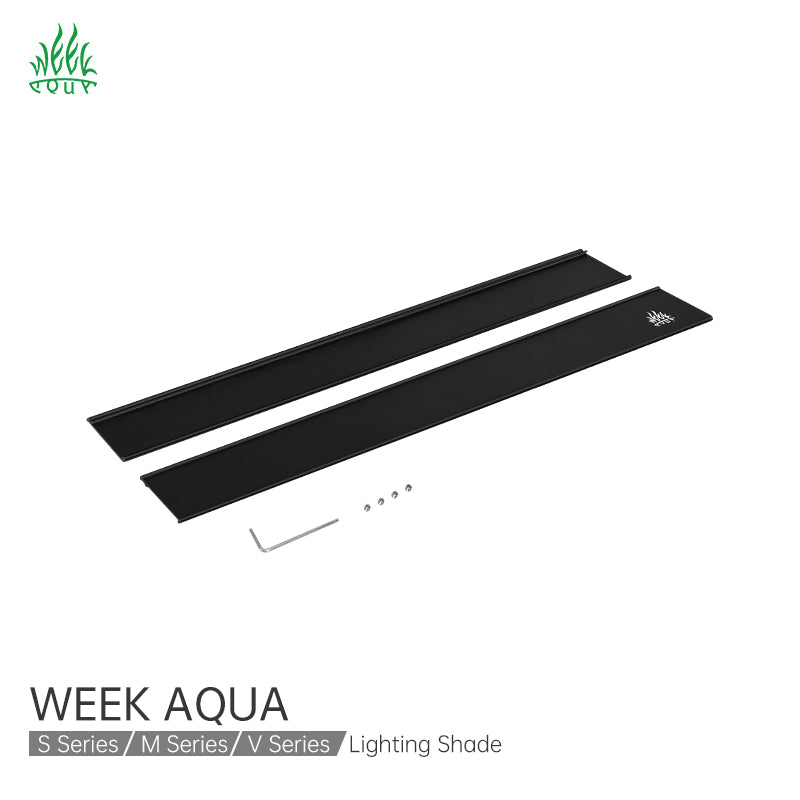 Week Aqua Aquarium Light Shades Anti Glare Cover Panels for A/L/M/P/S/V/Z Series