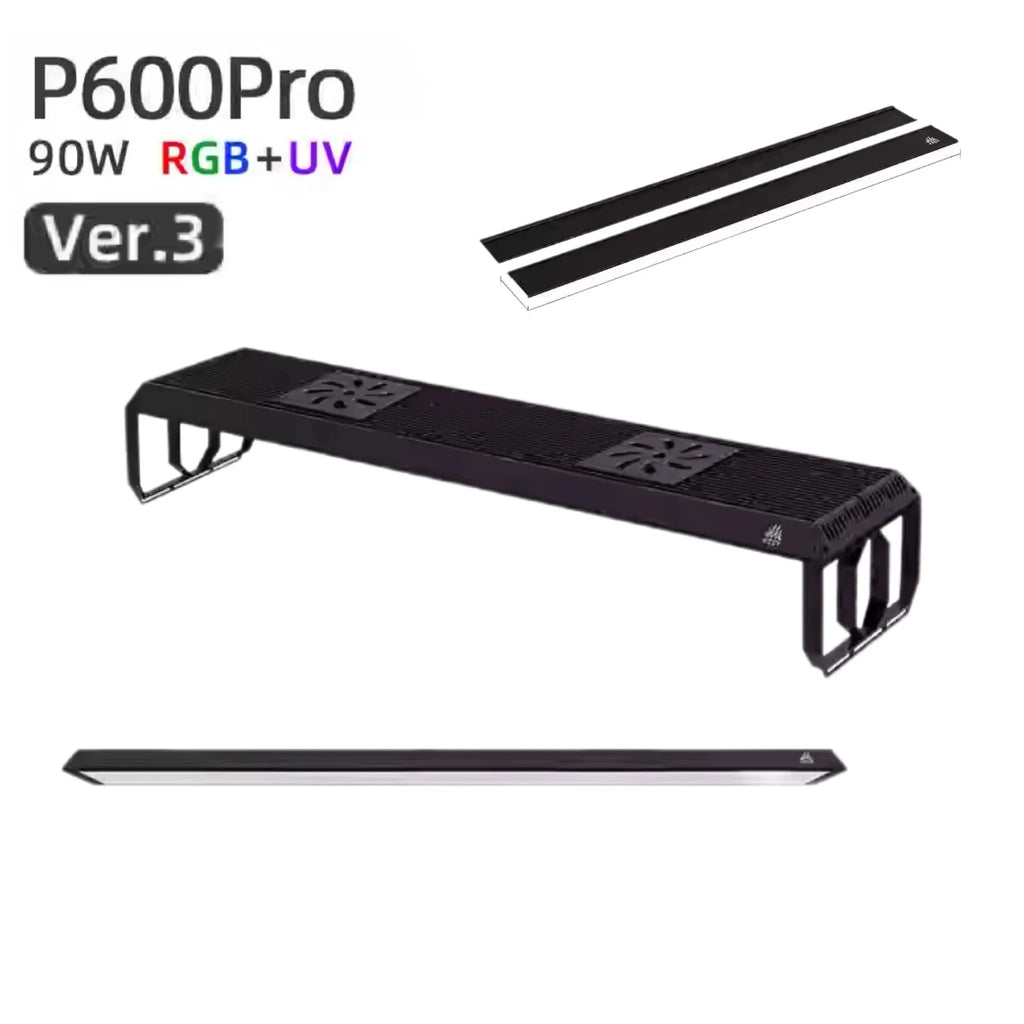 Week Aqua P Series Ver.3 RGB+UV Smart Bluetooth LED Aquarium Light
