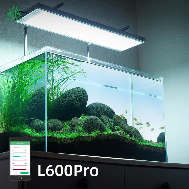 WEEK AQUA L Series Pro RGB+UV Intelligent App Control LED Planted Aquarium Light