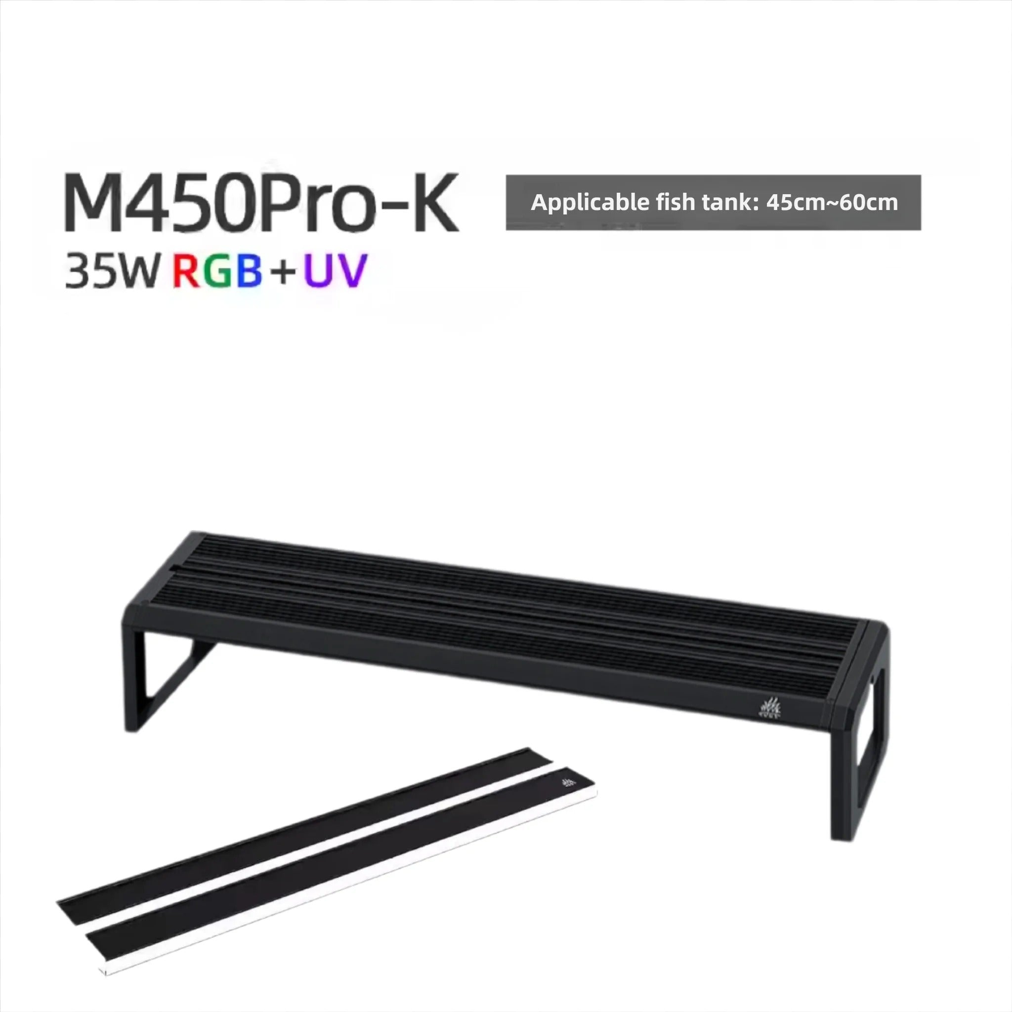 Week Aqua M Series Smart RGB+UV Aquarium LED Light - Full Spectrum Plant Grow Lamp