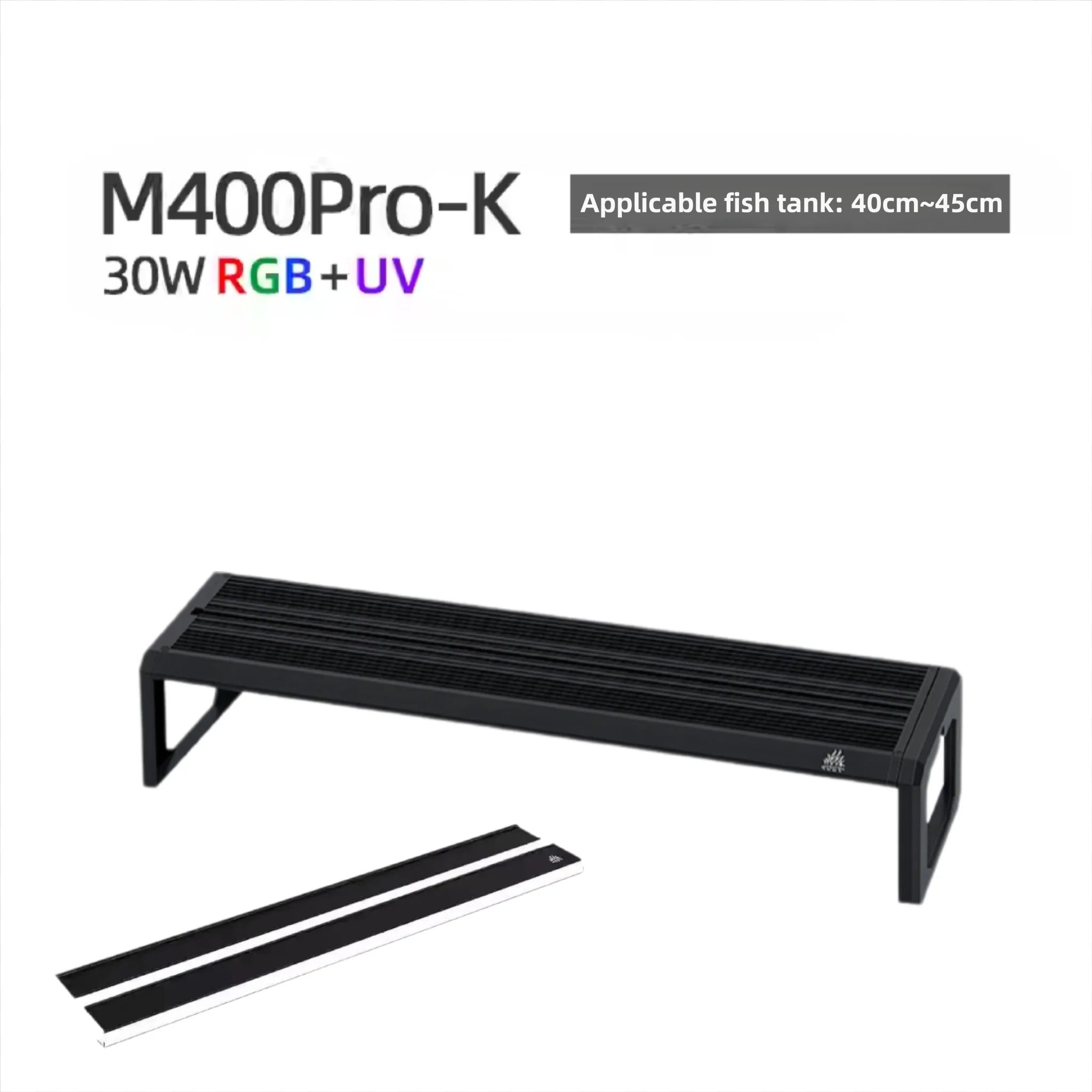 Week Aqua M Series Smart RGB+UV Aquarium LED Light - Full Spectrum Plant Grow Lamp