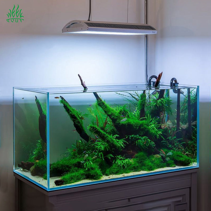 Week Aqua A430Pro LED Aquarium Light RGB UV Full Spectrum 120W Hanging Plant Grow Lamp for High Demand Aquascaping