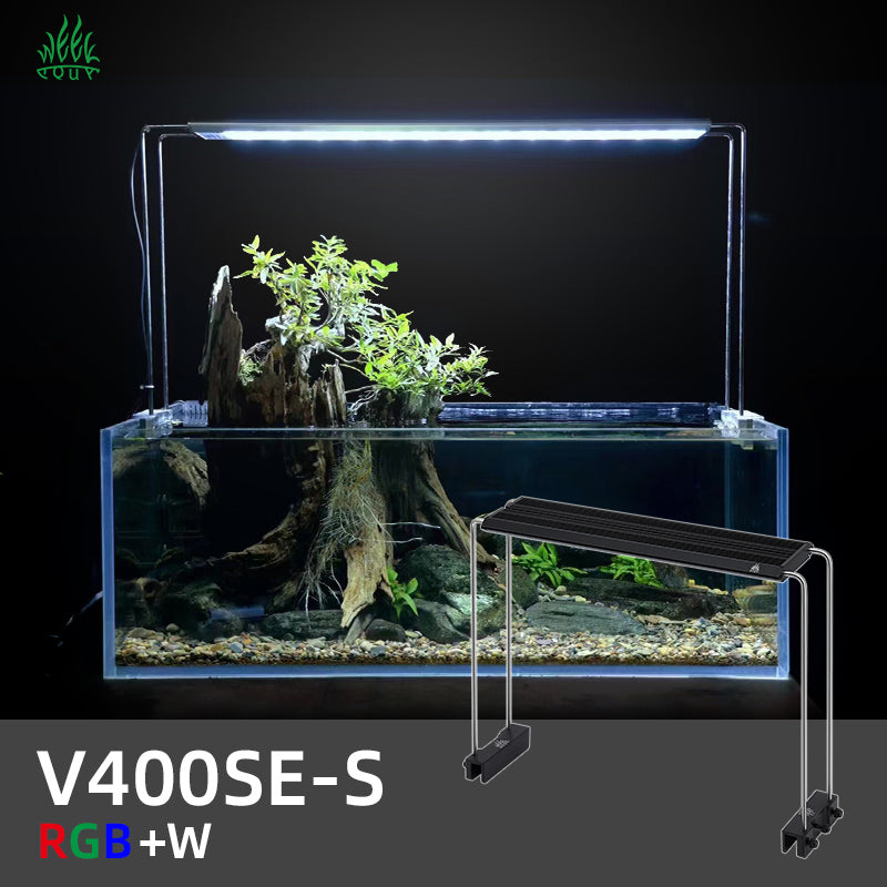 Week Aqua V Series Amphibious Paludarium LED Light RGB+W Full Spectrum High Stand Bracket