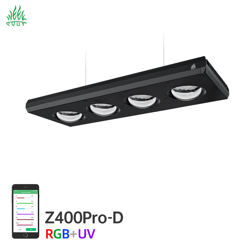 Week Aqua Z400Pro RGB+UV Full Spectrum Smart LED Aquarium Light