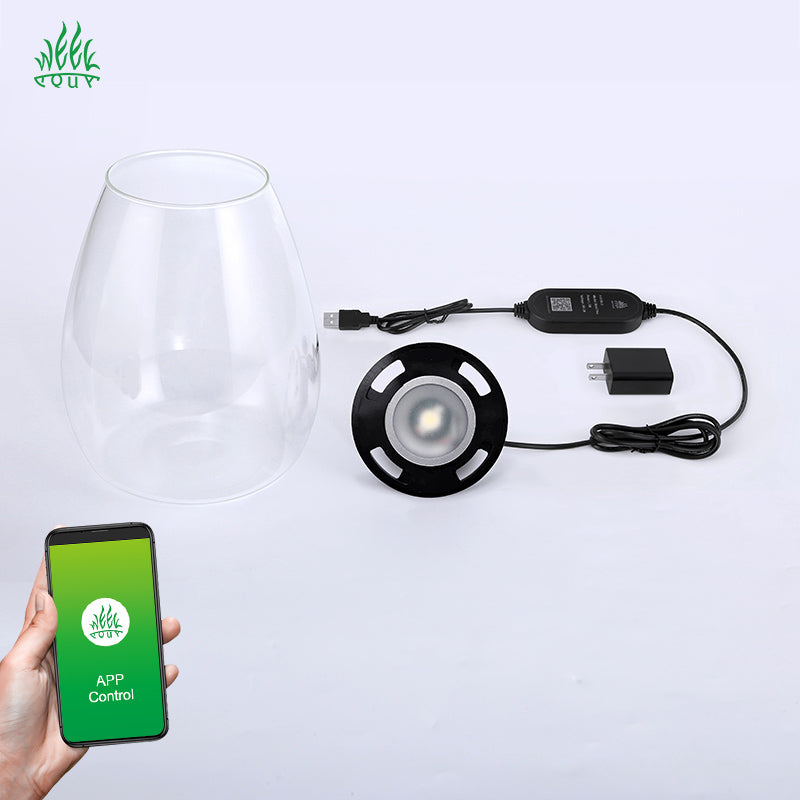 Week Aqua Mini7Pro-O Smart Bluetooth COB LED Microlandscape Plant Light