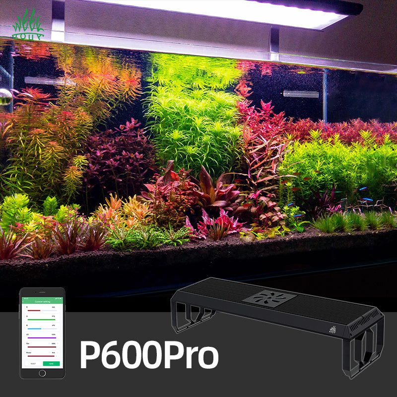 Week Aqua P Series Ver.3 RGB+UV Smart Bluetooth LED Aquarium Light