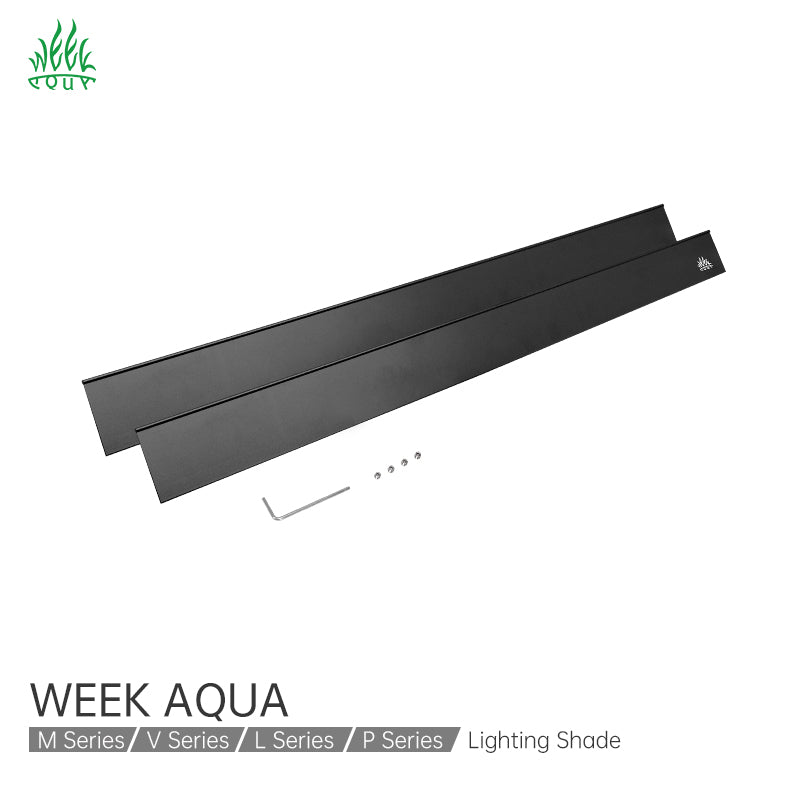 Week Aqua Aquarium Light Shades Anti Glare Cover Panels for A/L/M/P/S/V/Z Series