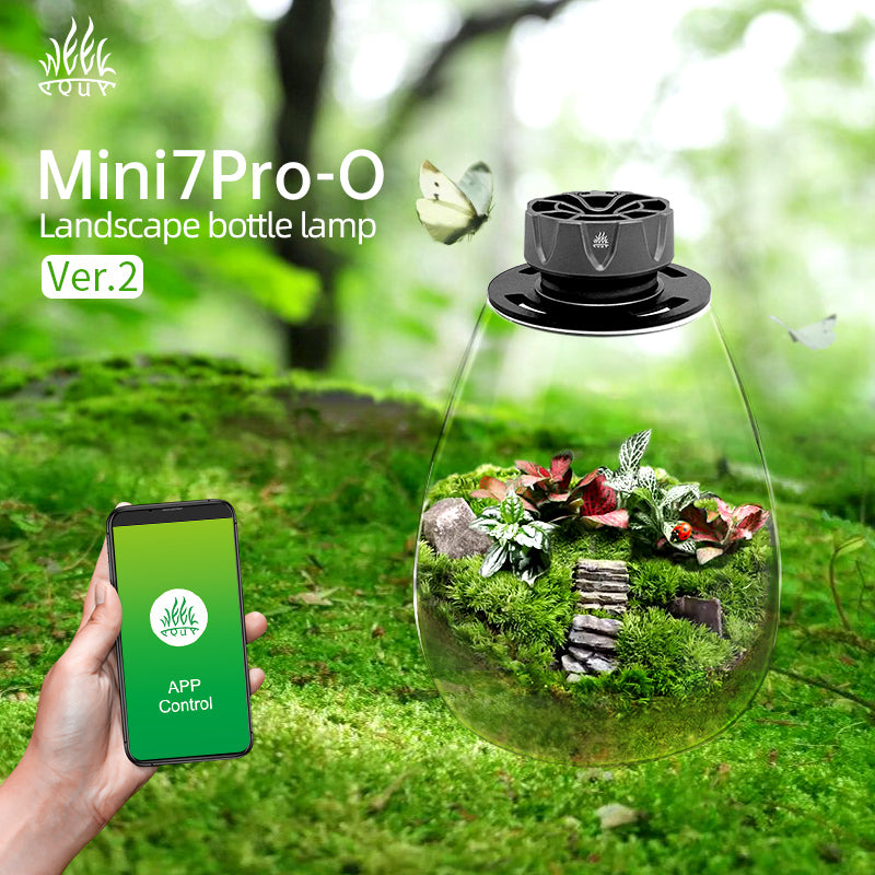 Week Aqua Mini7Pro-O Smart Bluetooth COB LED Microlandscape Plant Light