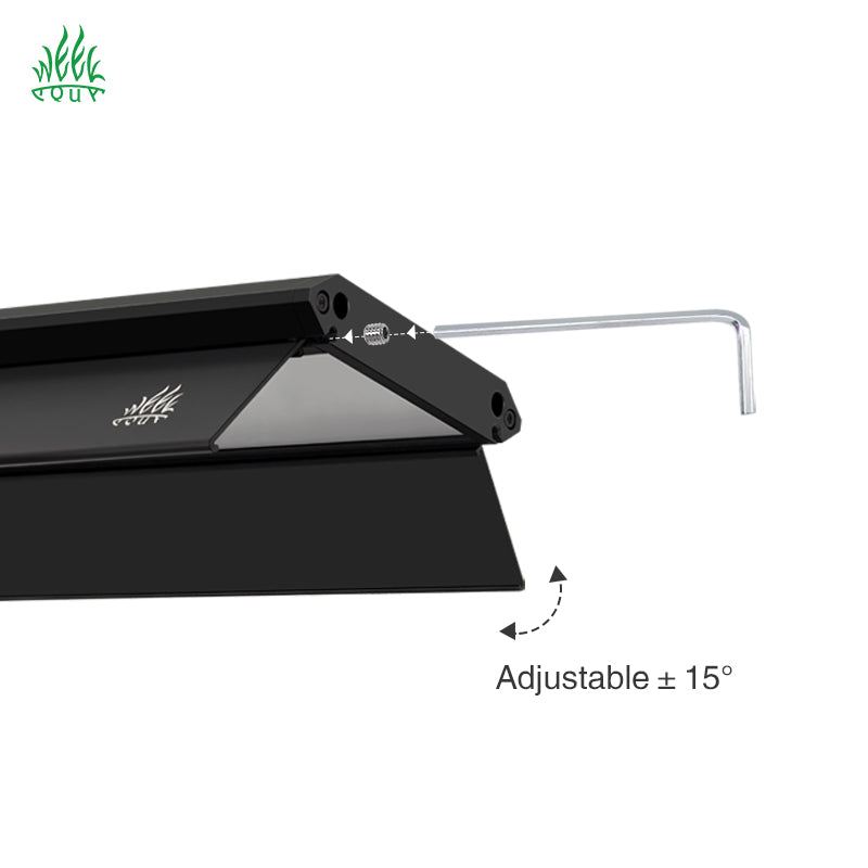 Week Aqua Aquarium Light Shades Anti Glare Cover Panels for A/L/M/P/S/V/Z Series