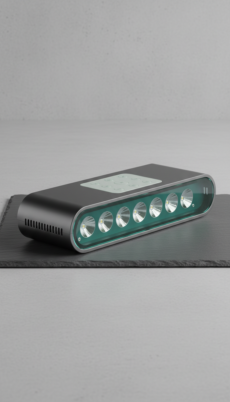 Intelligent LED aquarium light with adaptive spectrum