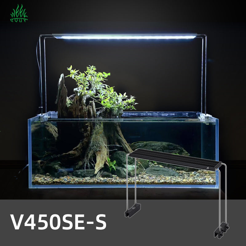 Week Aqua V Series Amphibious Paludarium LED Light RGB+W Full Spectrum High Stand Bracket