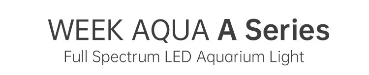 Week Aqua A430Pro LED Aquarium Light RGB UV Full Spectrum 120W Hanging Plant Grow Lamp for High Demand Aquascaping
