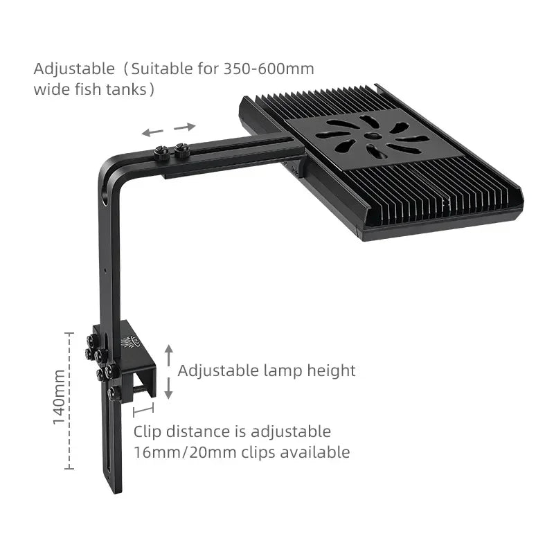 Week Aqua Z400Pro RGB+UV Full Spectrum Smart LED Aquarium Light
