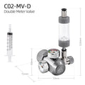Week Aqua Premium Aquarium CO2 Regulator Series with Single Dual Gauge Options