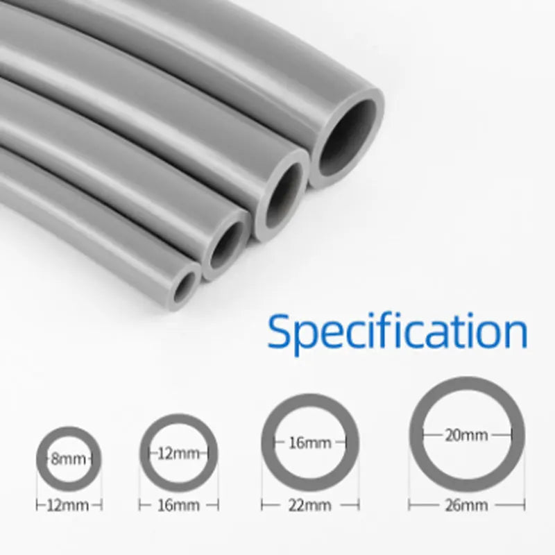 Week Aqua Premium Flexible PVC Aquarium Filter Hose for Canister Filtration Systems