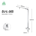 Week Aqua Aluminum Single Arm Aquarium Light Bracket - Adjustable Suspension Mount for Planted Tanks