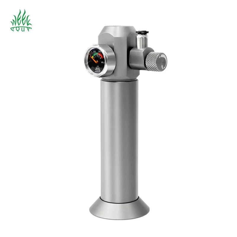 Precision Mini CO2 Regulator for Planted Aquariums - Stable & Durable Aluminum System
