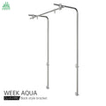Week Aqua Premium Back-Hanging Stainless Steel Aquarium Light Stand Series DJ-H