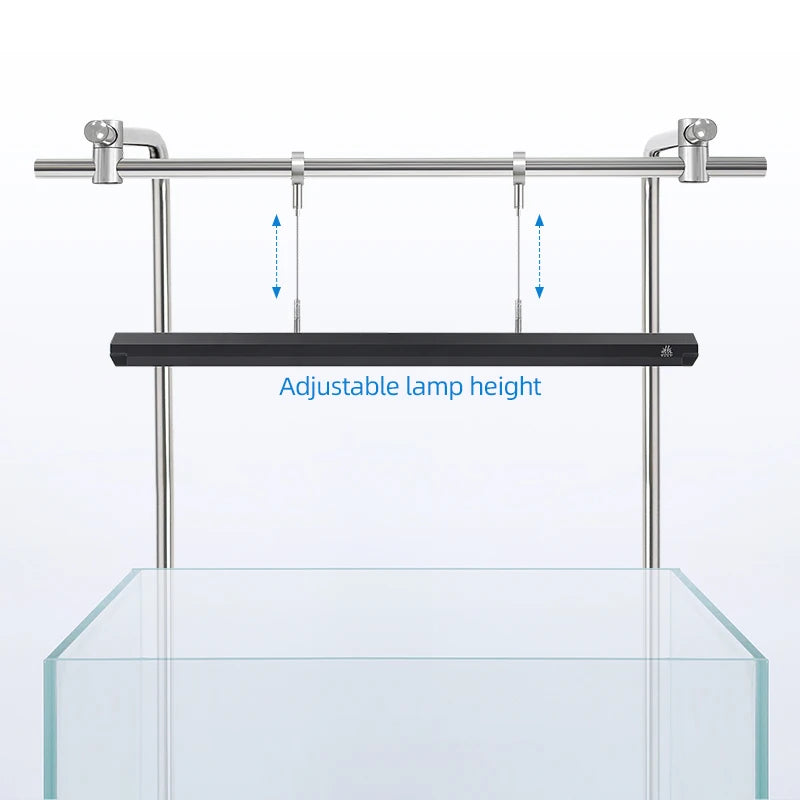 Week Aqua Premium Back-Hanging Stainless Steel Aquarium Light Stand Series DJ-H