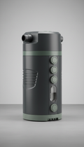 External filtration canister with silent motor