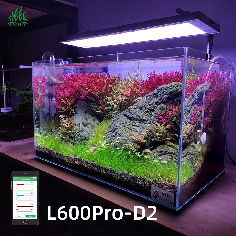 WEEK AQUA L Series Pro RGB+UV Intelligent App Control LED Planted Aquarium Light