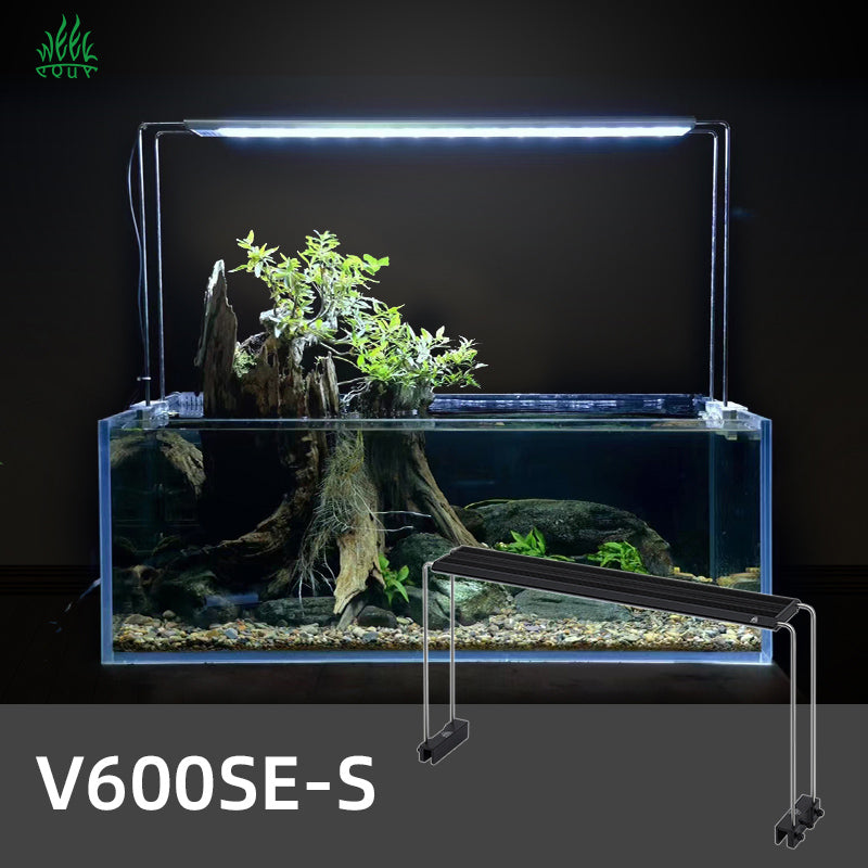 Week Aqua V Series Amphibious Paludarium LED Light RGB+W Full Spectrum High Stand Bracket