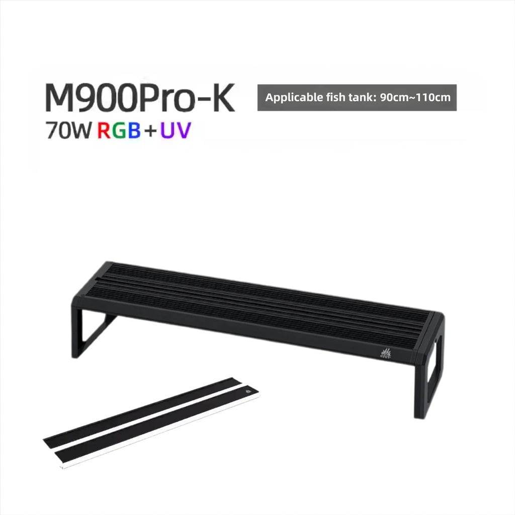 Week Aqua M Series Smart RGB+UV Aquarium LED Light - Full Spectrum Plant Grow Lamp