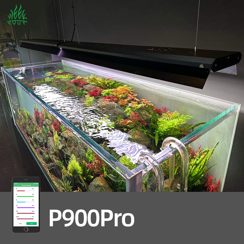 Week Aqua P Series Ver.3 RGB+UV Smart Bluetooth LED Aquarium Light